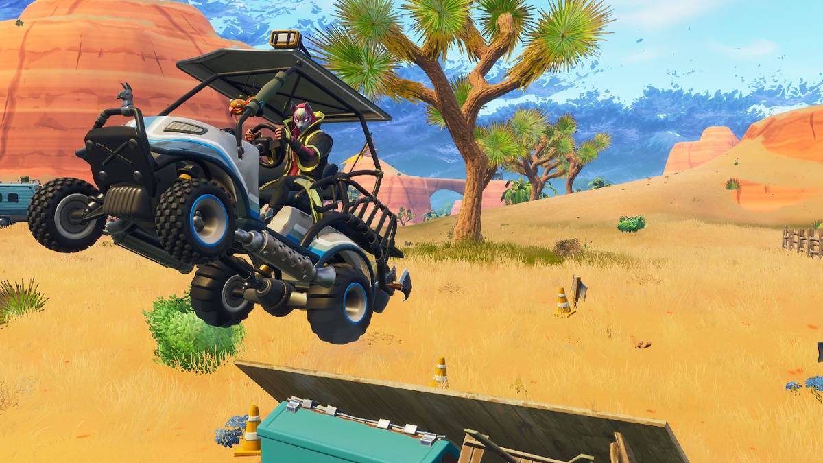 fortnite airtime in a vehicle