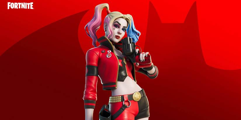 fortnite batman harley quinn outfit