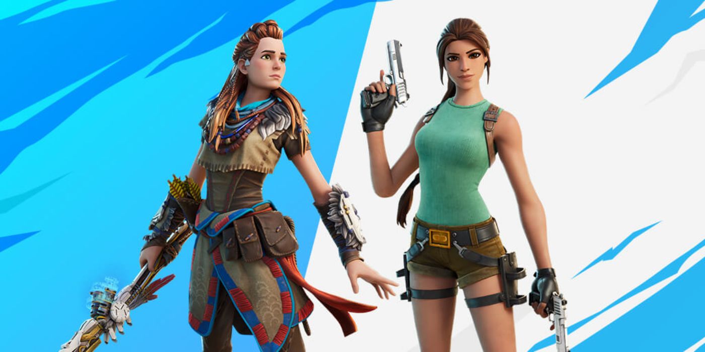 fortnite team-up ltm lara croft aloy