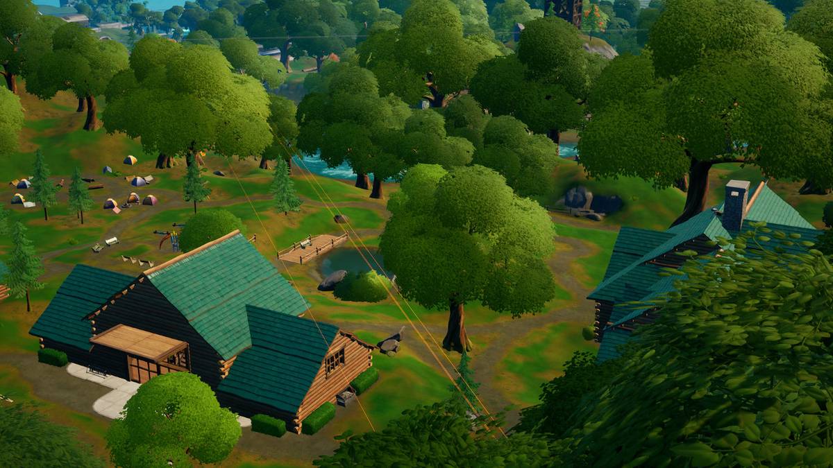 fortnite set structures on fire