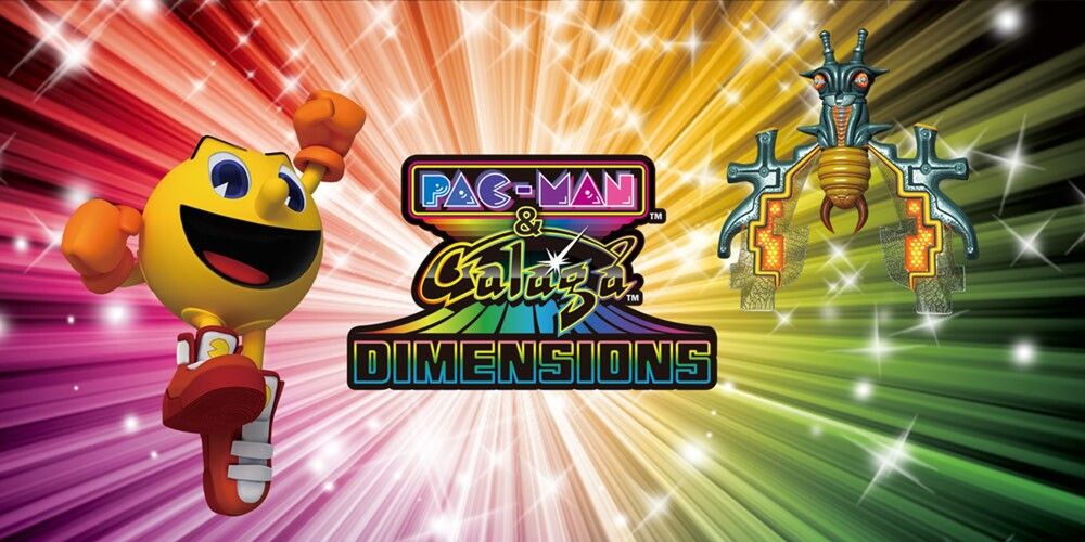Title image for Pac-Man Galaga Dimensions