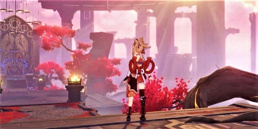 genshin impact momiji dyed court yoimiya domain