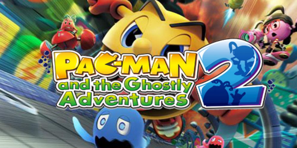 Title art for Pac-Man and the Ghostly Adventures 2