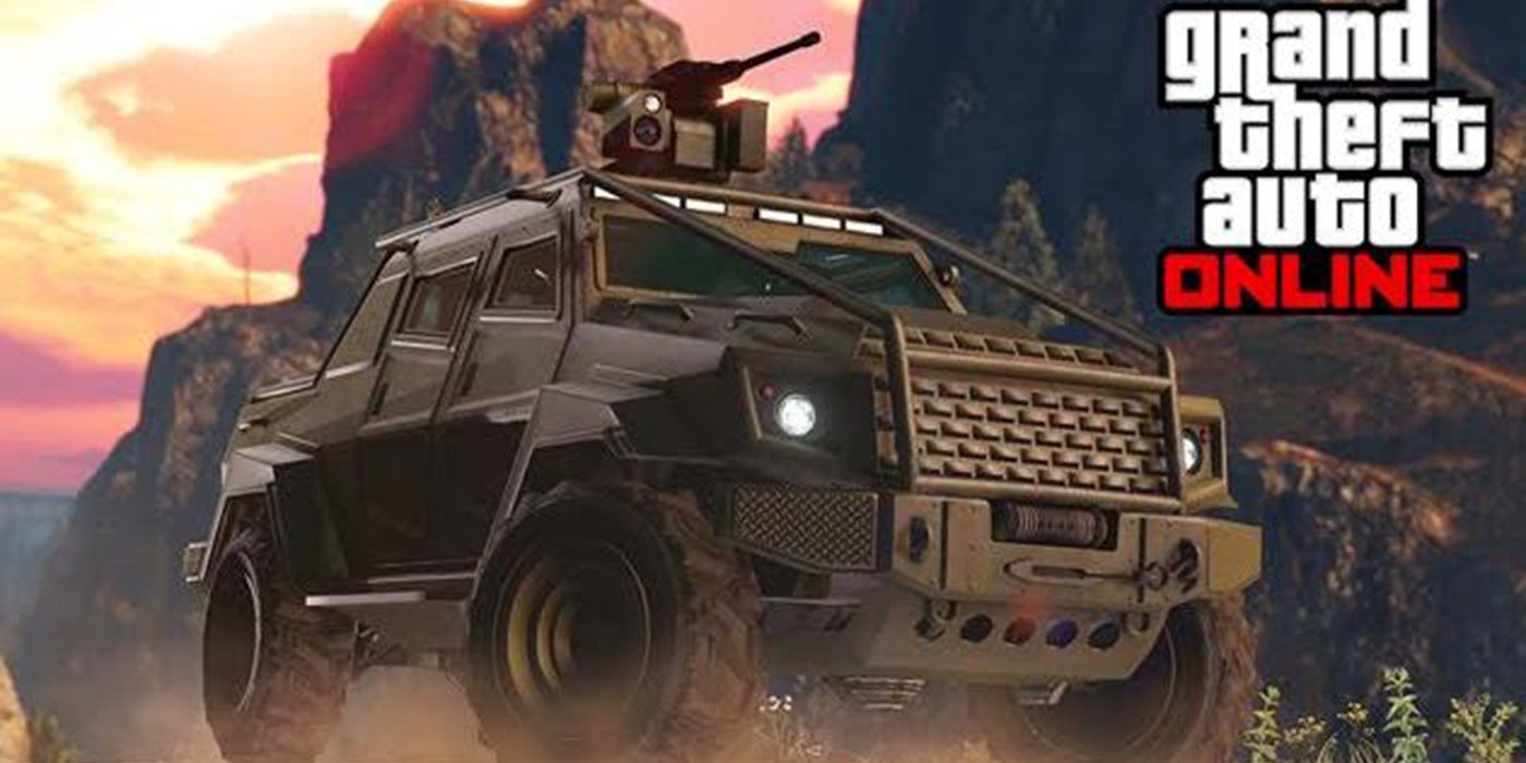 gta online truck mounted gun desert