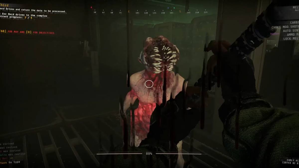 gtfo-player-about-to-kill-monster-with-hammer