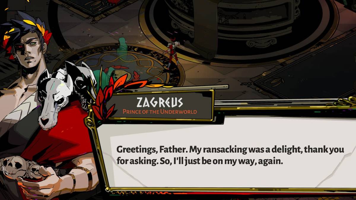 hades zagreus conversation