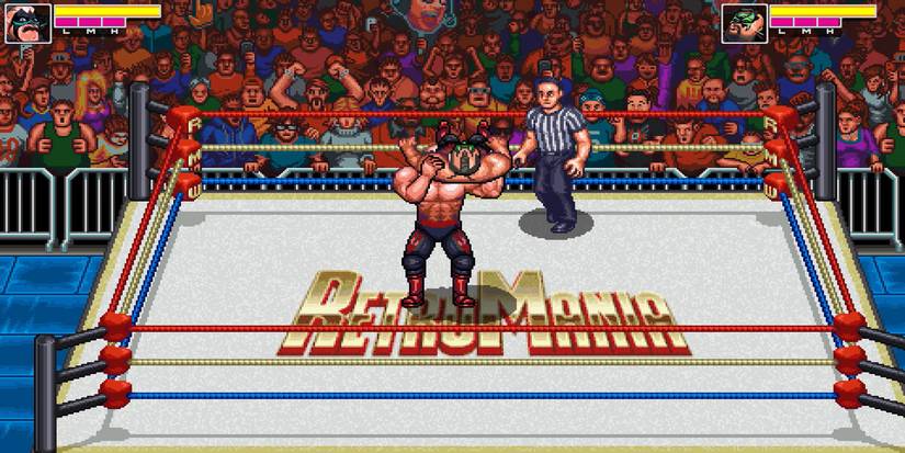 Hawk performing his finisher