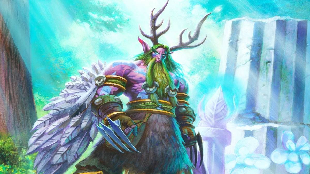 hearthstone malfurion stormrage official art