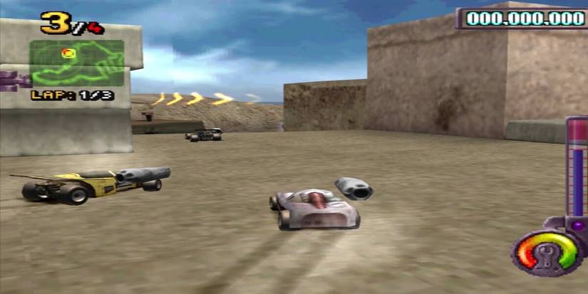 Hot Wheels: Extreme Racing - racing gameplay