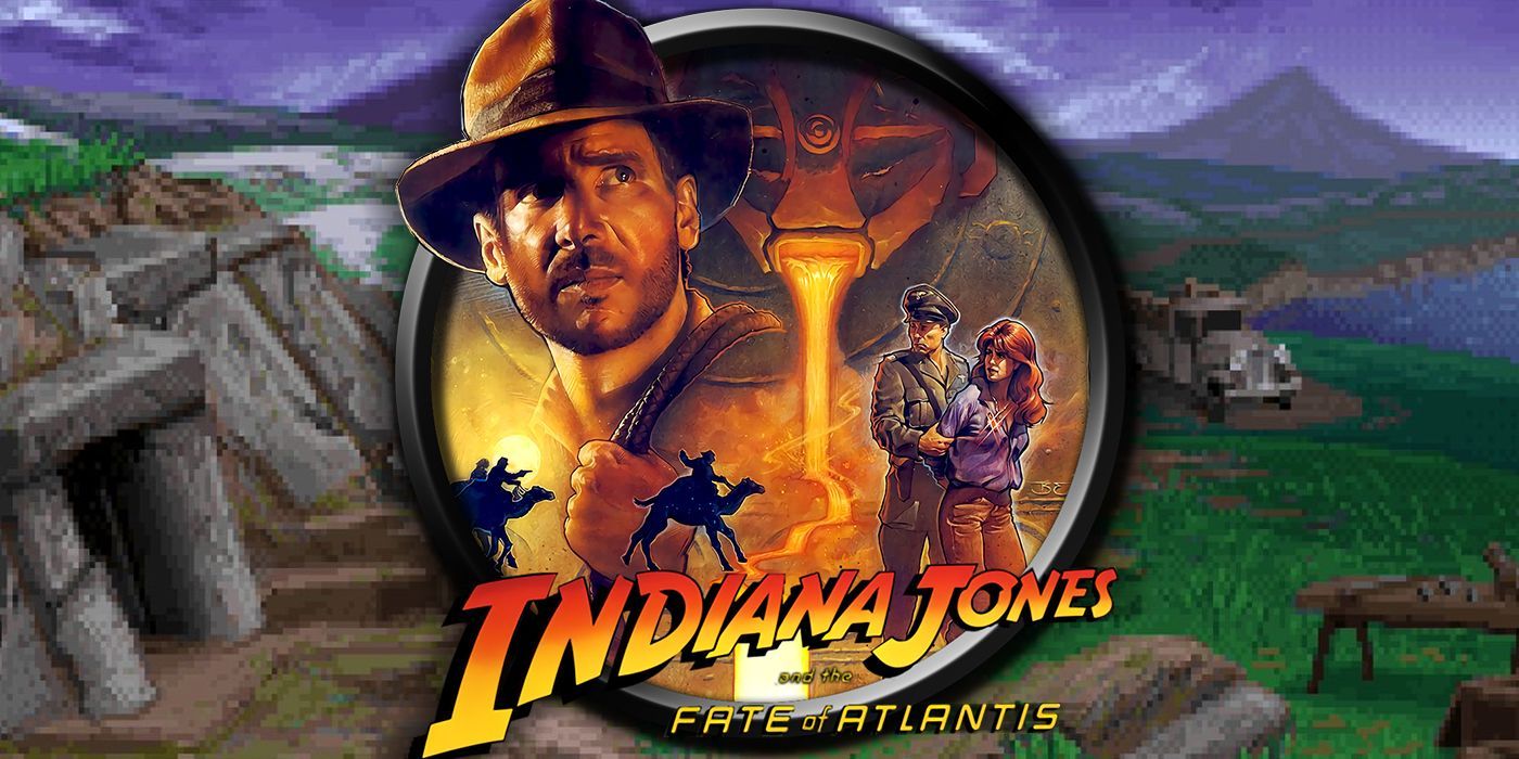 Промо-постер «Индиана Джонс и судьба Атлантиды»
