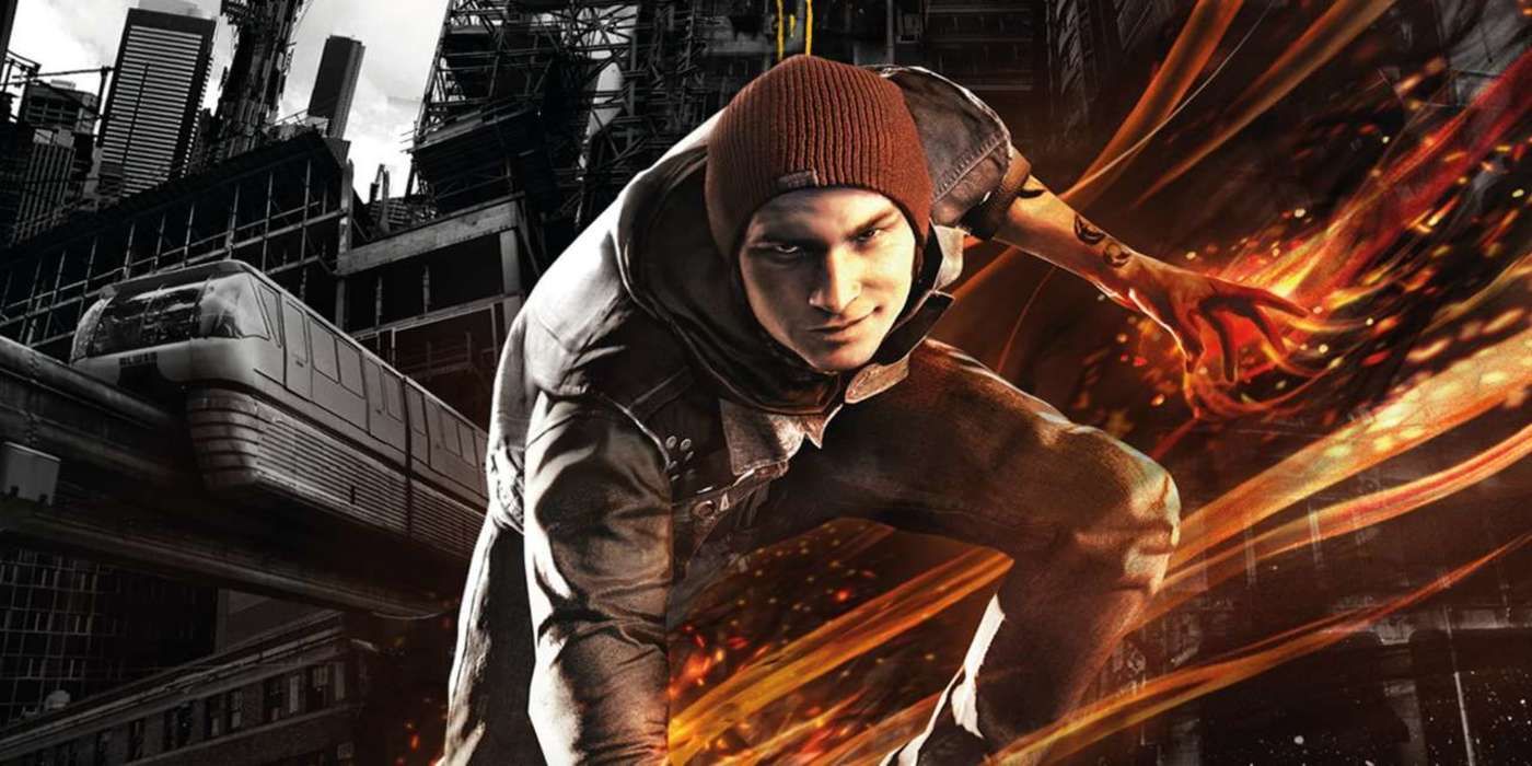 infamous second son cover no logo