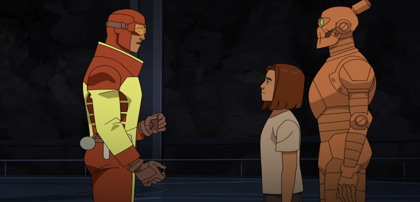 invincible rex robot rudy