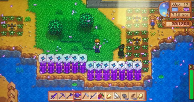 iridium production in stardew valley.