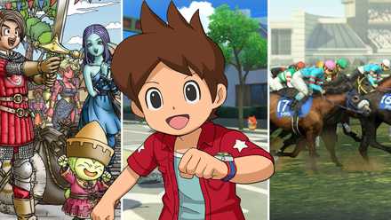 Dragon Quest X, Yo-kai Watch 4 och Winning Post 9