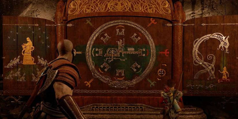 jormungandr shrine god of war world serpent