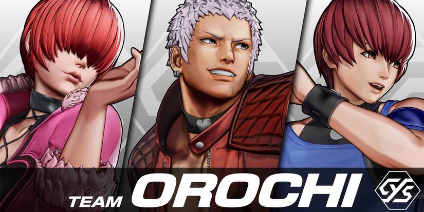 King of Fighters 15 Shermie Yashiro Chris Team Orochi