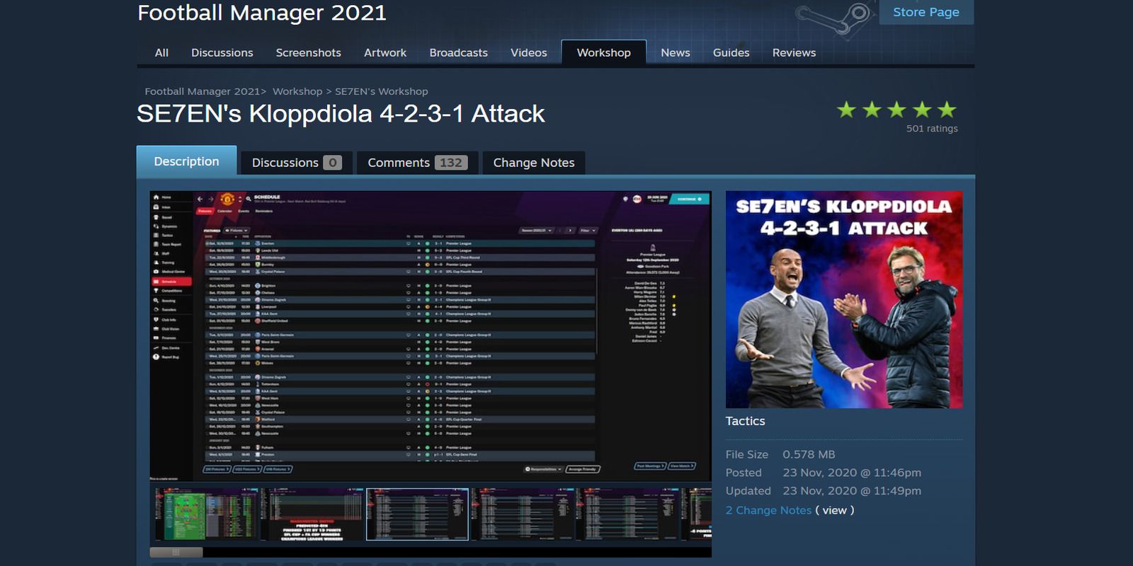 4231 tactics mod - Football Manager 21