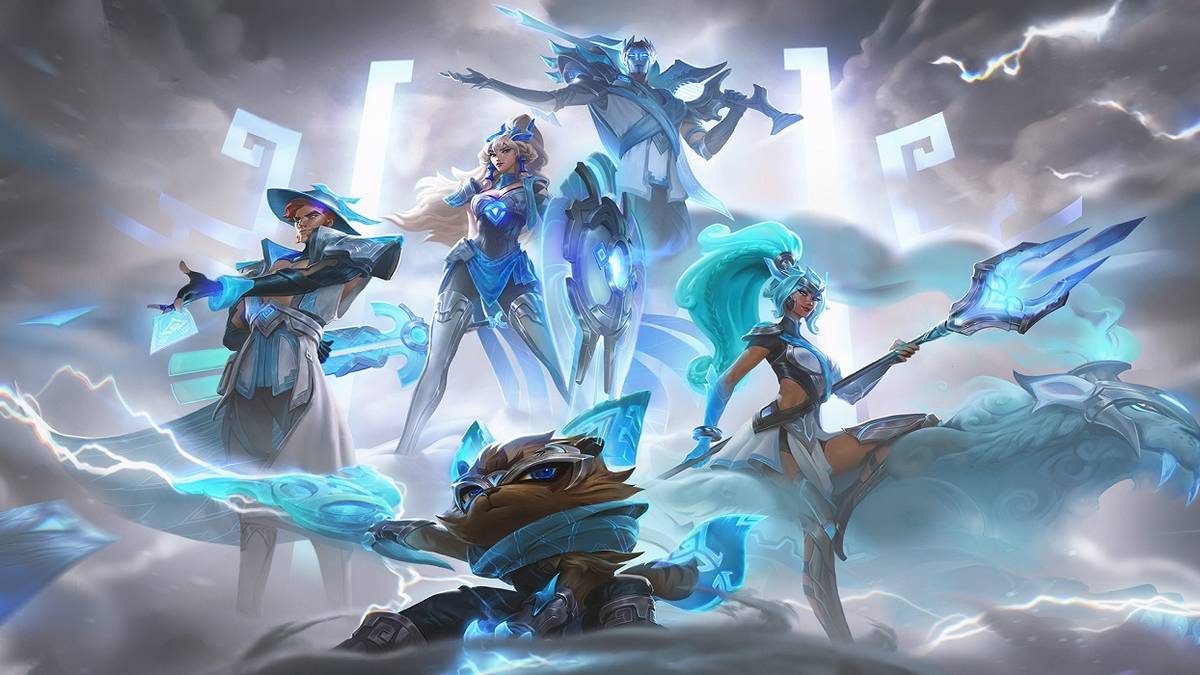 league of legends damwon gaming skins official splash art