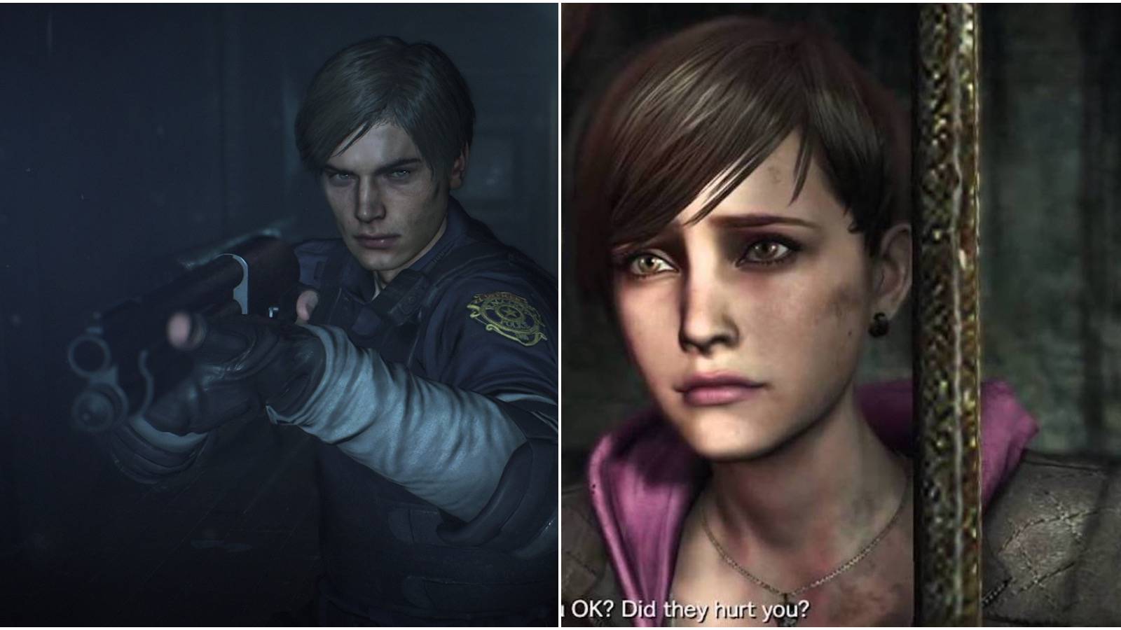 leon and moira RE split image