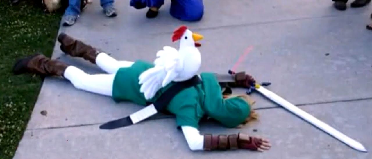 the chicken enemy in legend of zelda who are deadly.