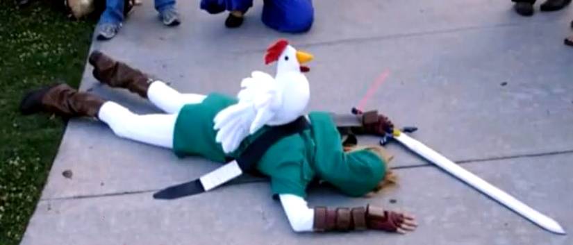 the chicken enemy in legend of zelda who are deadly.