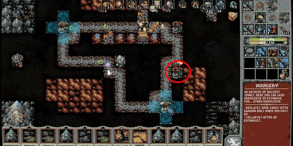 tile that spawns tome enemies.
