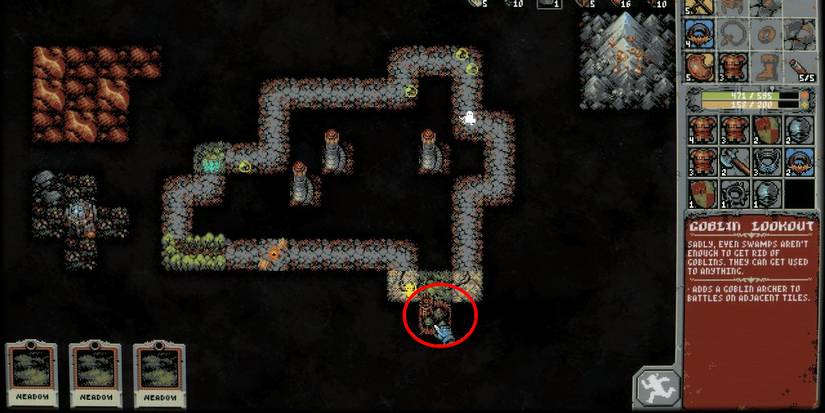 add goblin archers into nearby battles.