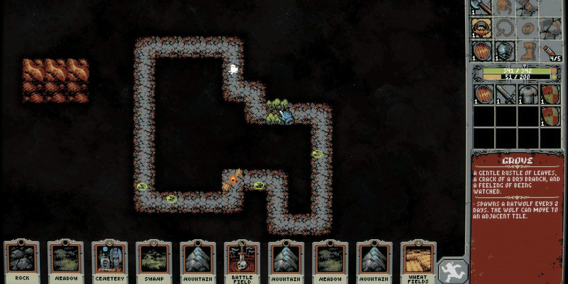 Loop Hero All Basic Road Tiles & What They Do