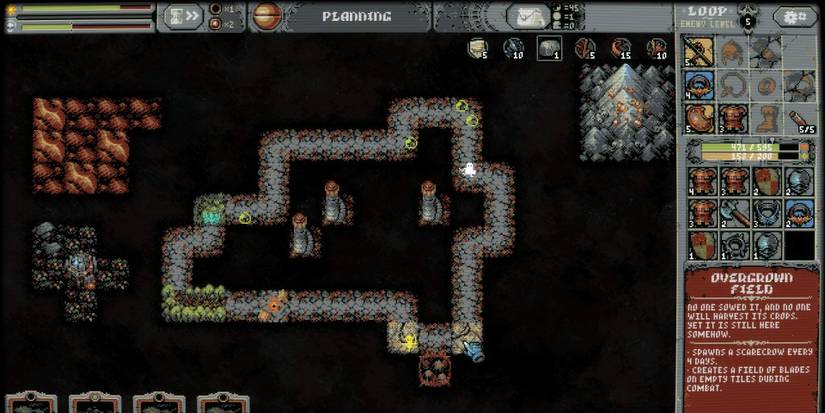 tile that spawns field of blades enemies.