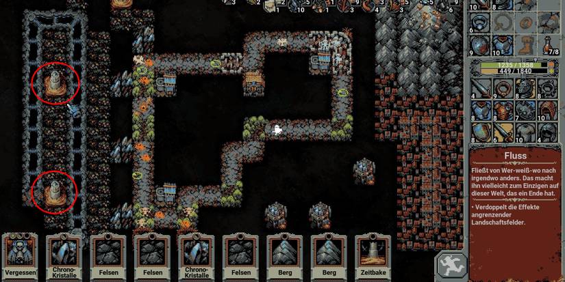 special tile that speeds up time and spawns watchers.