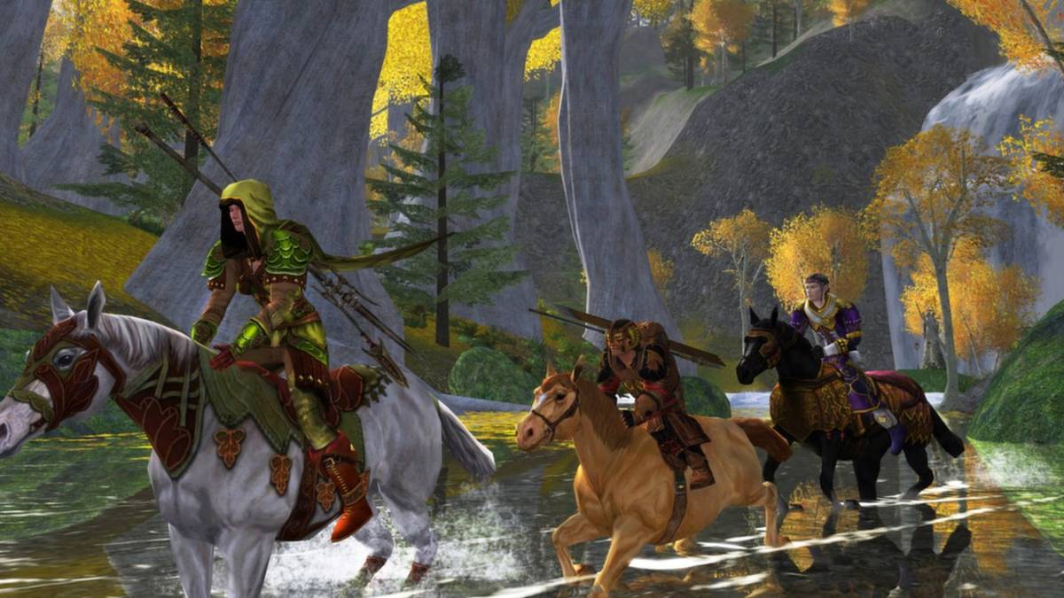 lord of the rings online horseback
