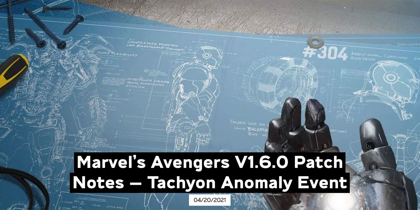 Marvel's Avengers Tachyon Event Patch