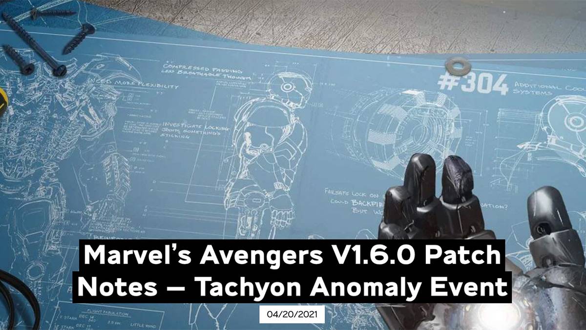 Marvel's Avengers Tachyon Event Patch
