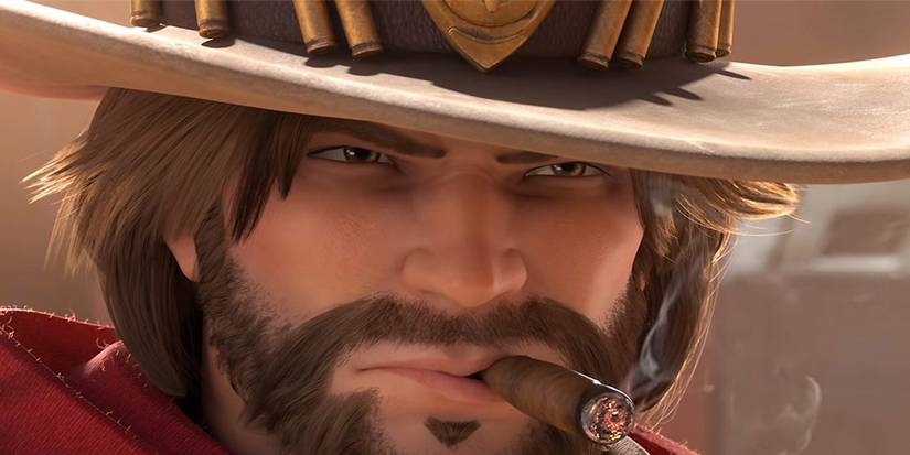 mccree close-up animated short overwatch