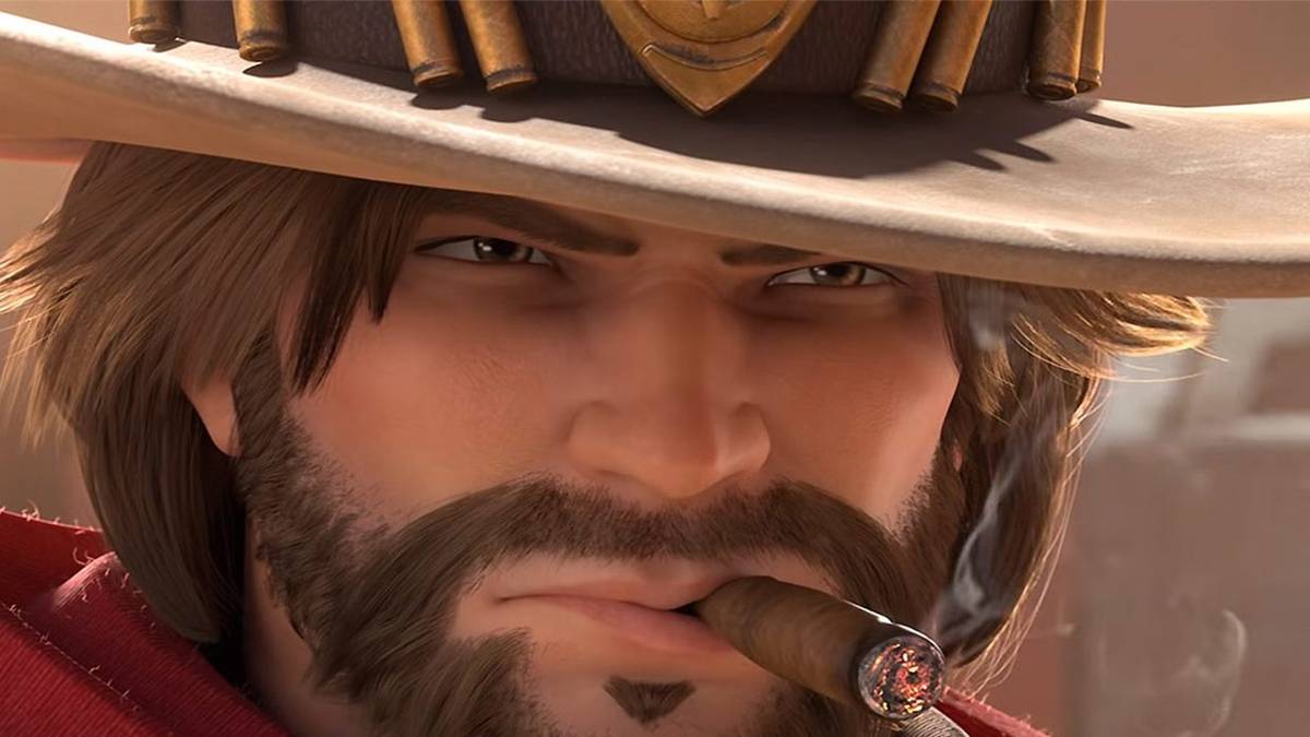 mccree close-up animated short overwatch