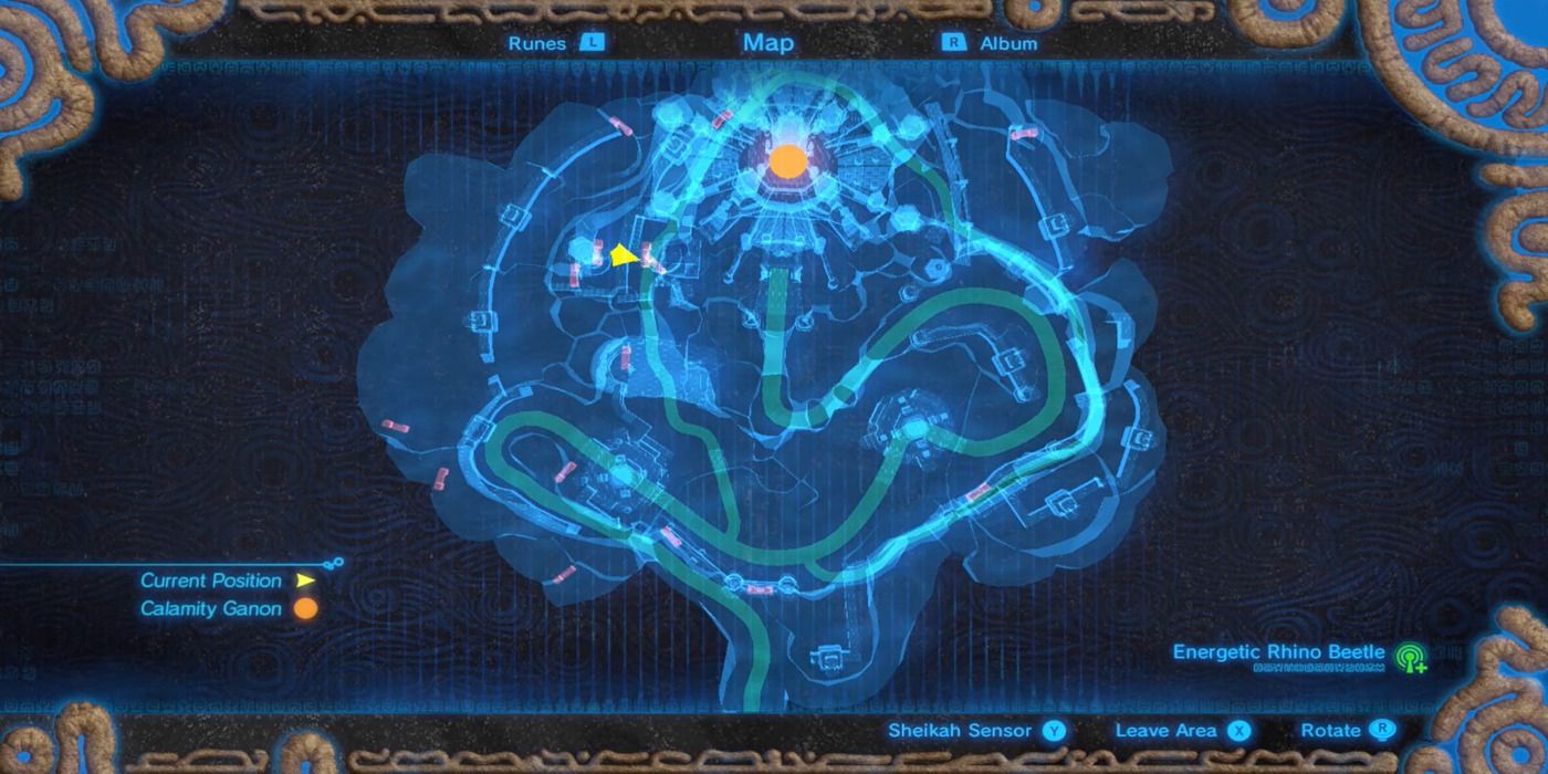 Map location of Link's 8th memory