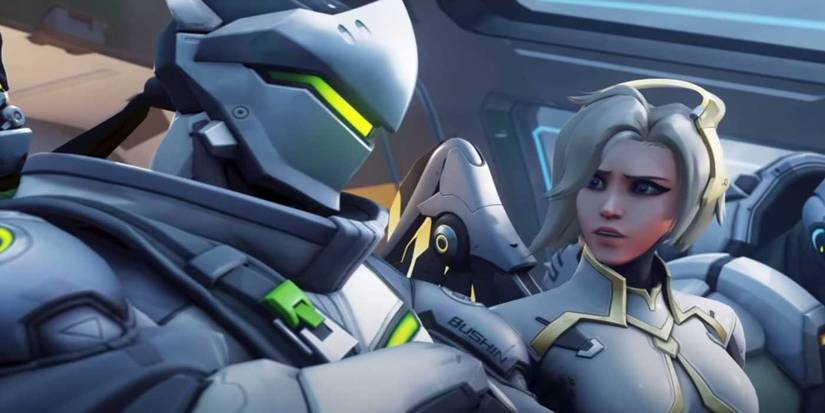 mercy and genji talking overwatch 2