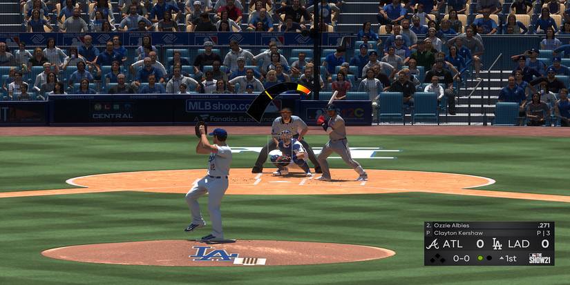 Meter Pitching gameplay - MLB The Show 21