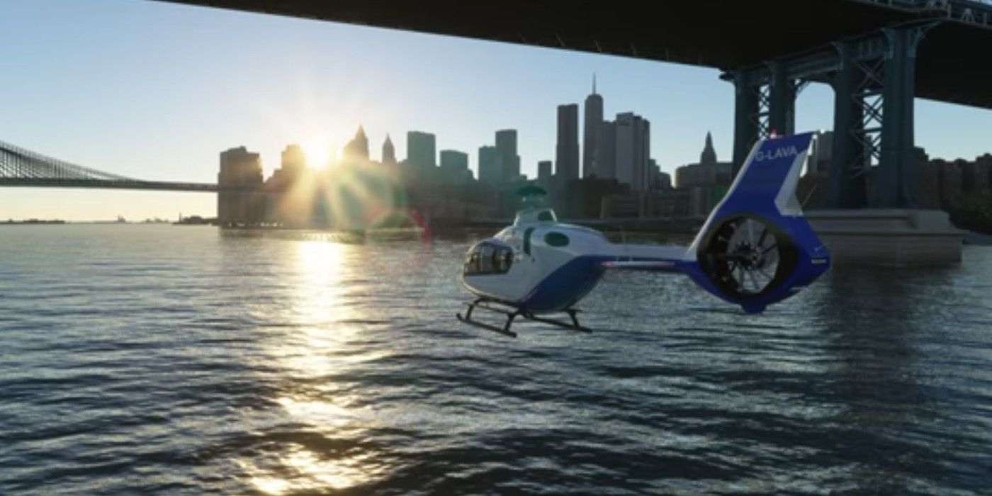 Microsoft Flight Simulator Mod Adds Helicopters