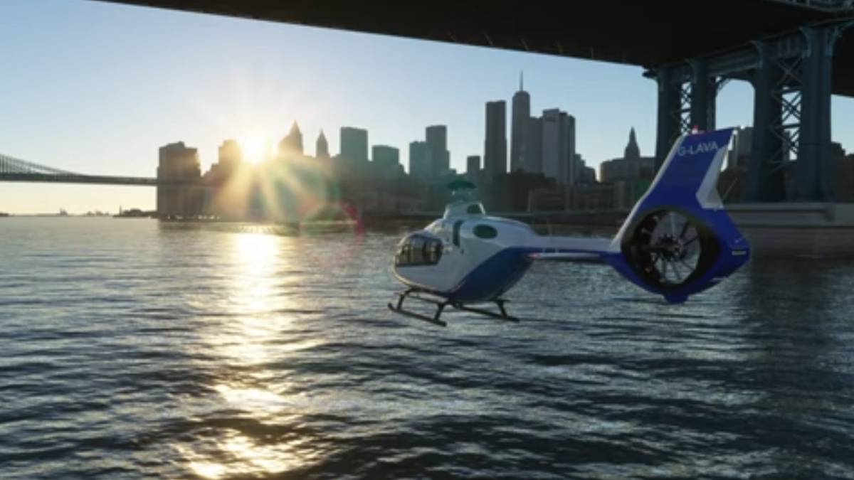 Microsoft Flight Simulator Mod Adds Helicopters