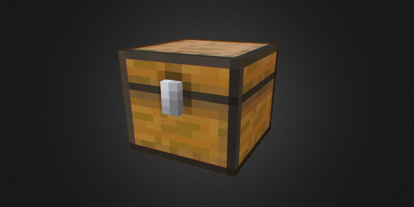 Minecraft Player Makes Replica of In-Game Chest as an Arcade Machine