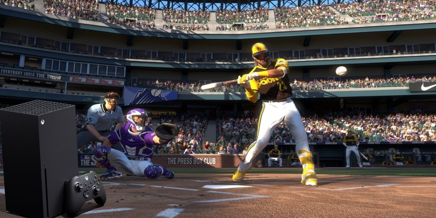 mlb the show 21 with xbox series x