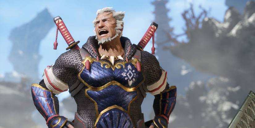 monster hunter rise elder fugen laugh cutscene