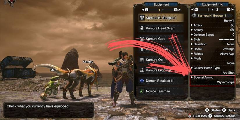 monster hunter rise heavy bowgun special ammo