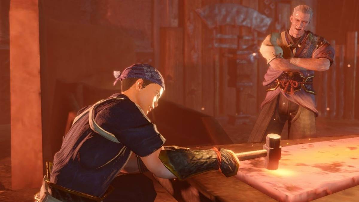 monster hunter rise opening movie blacksmith