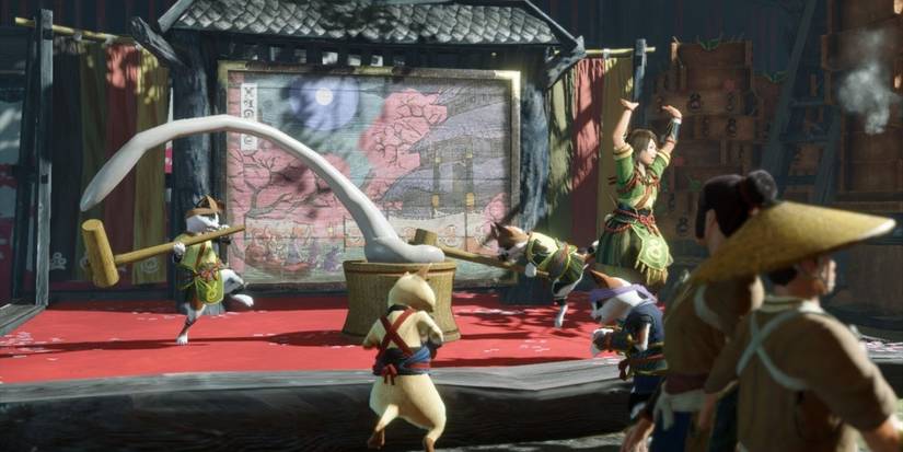 monster hunter rise opening movie yomogi