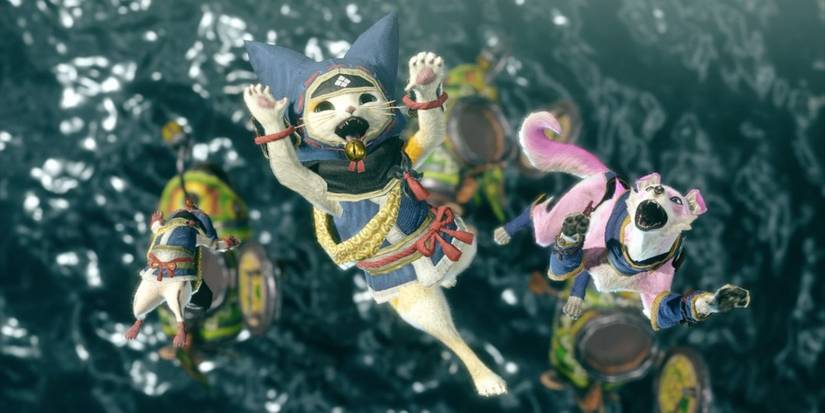 monster hunter rise palico palamute argosy