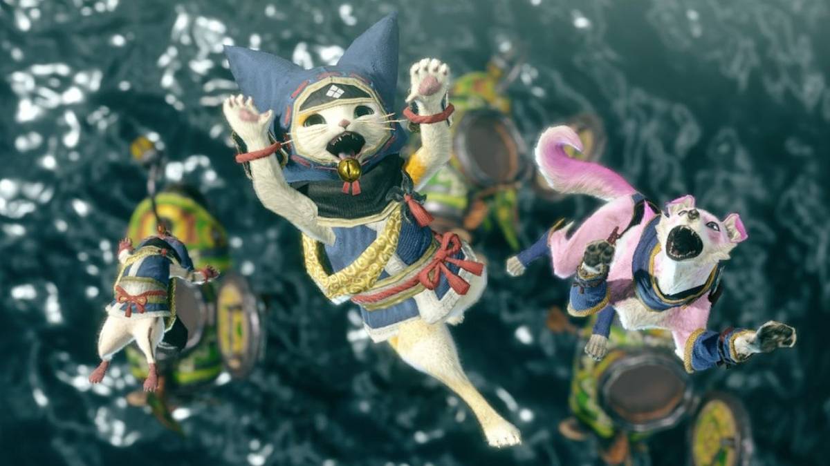 monster hunter rise palico palamute argosy