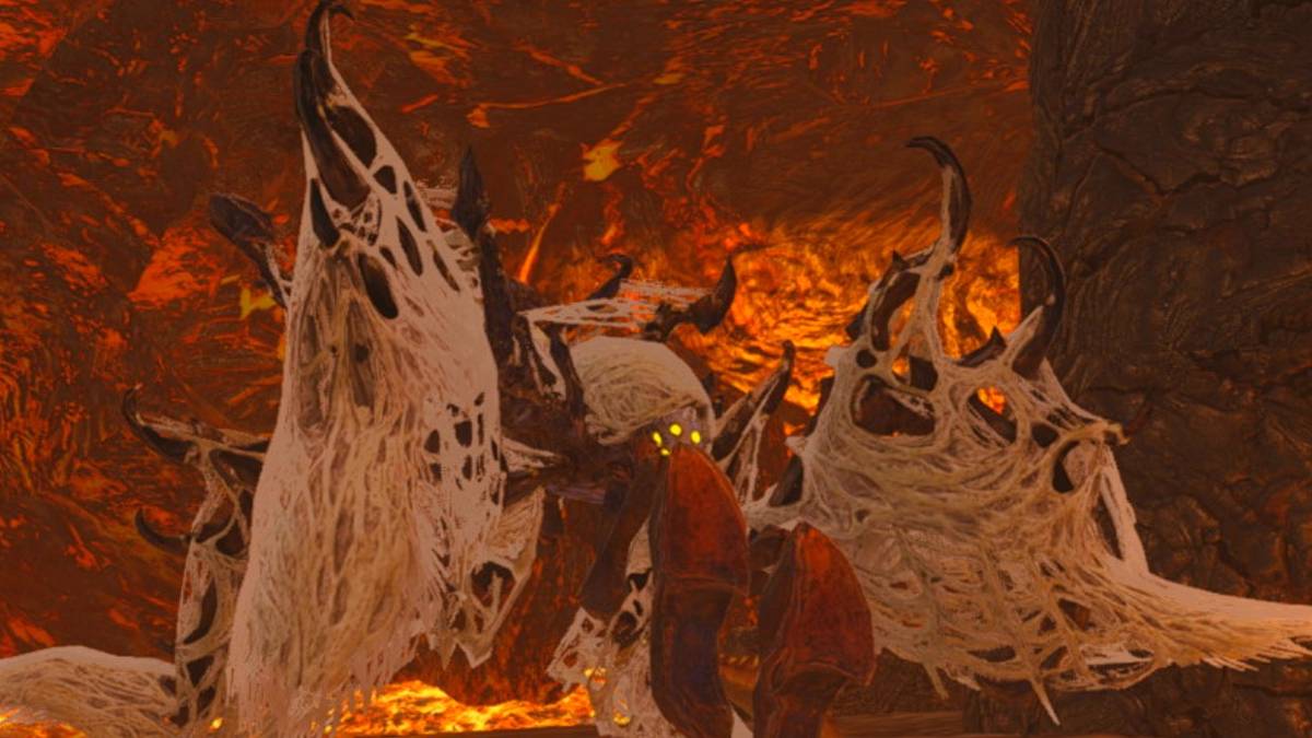 rakna kadaki in the lava caverns