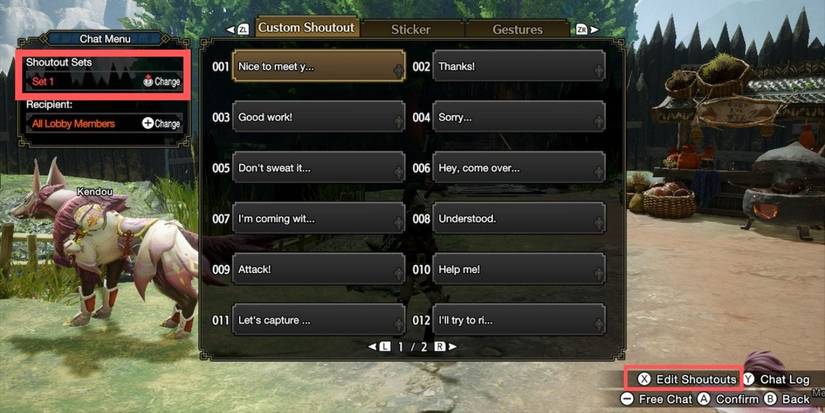 monster hunter rise shoutout guide